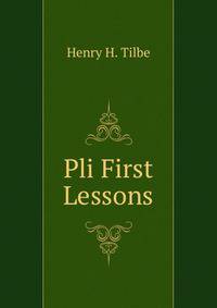 Pli First Lessons