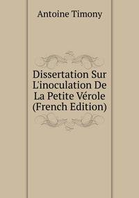 Dissertation Sur L'inoculation De La Petite V?role (French Edition)