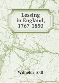 Lessing in England, 1767-1850