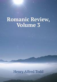 Romanic Review, Volume 3