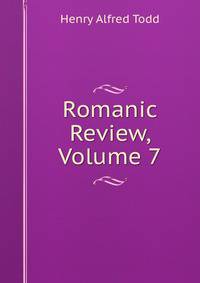 Romanic Review, Volume 7