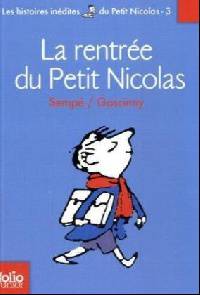 La rentree du Petit Nicolas