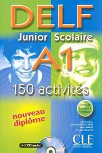 DELF Junior Scolaire A1 Livre + Corriges + Trancscription (+ Audio CD)