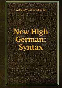 New High German: Syntax