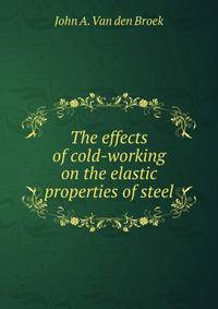The effects of cold-working on the elastic properties of steel