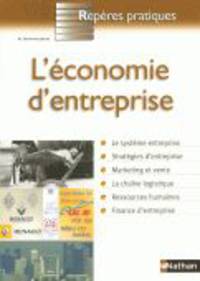 L'&#201;conomie d'entreprise