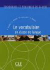 Le Vocabulaire En Class Compact Diske De Langue