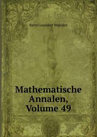 Mathematische Annalen, Volume 49