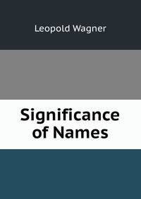 Significance of Names