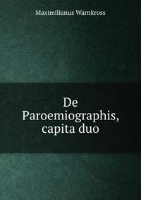 De Paroemiographis, capita duo