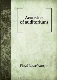 Acoustics of auditoriums