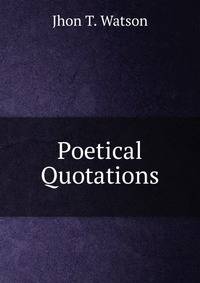 Poetical Quotations