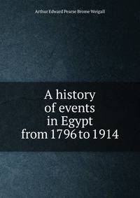 A history of events in Egypt from 1796 to 1914