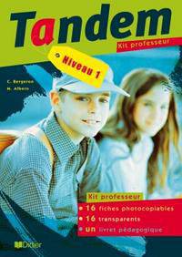 Tandem niveau 1 kit professeur