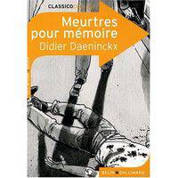 Meurtres pour m&#233;moire