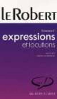 Robert-poche expressions & locutions