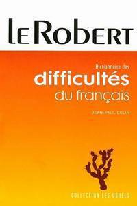 Dictionnaire des Difficultes du Francais Poche