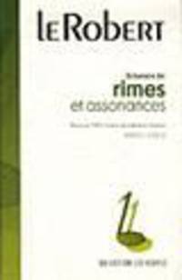 Dictionnaire Des Rimes Et Assonances