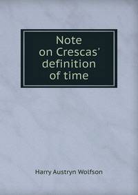 Note on Crescas' definition of time