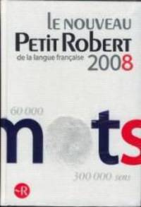Le Nouveau Petit Robert 2008