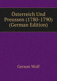 Osterreich Und Preussen (1780-1790) (German Edition)