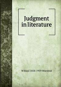 Judgment in literature