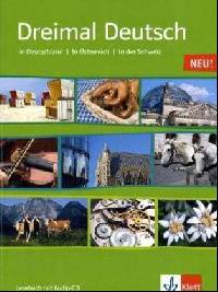Dreimal Deutsch. Lesebuch (+ Audio CD)