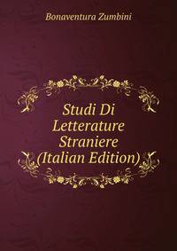 Studi Di Letterature Straniere (Italian Edition)