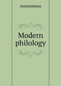 Modern philology