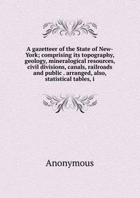 A gazetteer of the State of New-York; comprising its topography, geology, mineralogical resources, civil divisions, canals, railroads and public . arranged, also, statistical tables, i