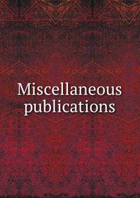 Miscellaneous publications