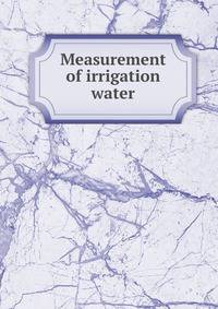 Measurement of irrigation water