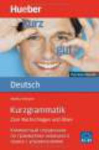 Kurzgrammatik Deutsch - Russisch: Zum Nachschlagen und &#220; ben