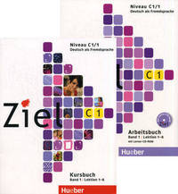 Ziel. Niveau C1/1. Band 1: Lektion 1-6. Kursbuch + Arbeitsbuch (+ CD-ROM; количество томов: 2)
