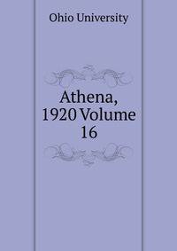 Athena, 1920 Volume 16