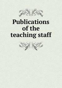 Publications of the teaching staff