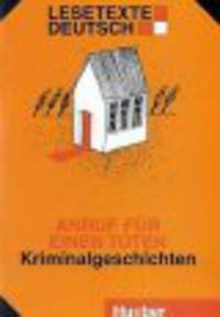 Anruf fur einen Toten, Lesetexte Dt.