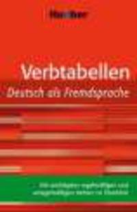 Verbtabellen Deutsch als Fremdsprache