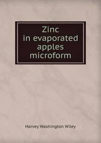 Zinc in evaporated apples microform