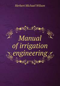 Manual of irrigation engineering
