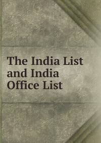 The India List and India Office List