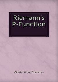 Riemann's P-Function .