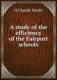 A study of the efficiency of the Fairport schools