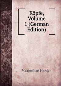 Kopfe, Volume 1 (German Edition)
