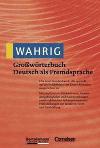 Gro&#223;w&#246;rterbuch Deutsch als Fremdsprache