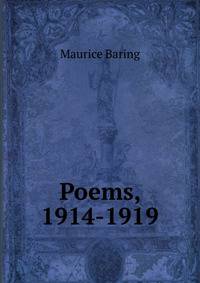 Poems, 1914-1919