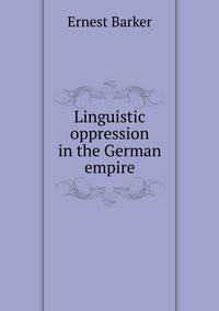 Linguistic oppression in the German empire