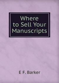Where to Sell Your Manuscripts
