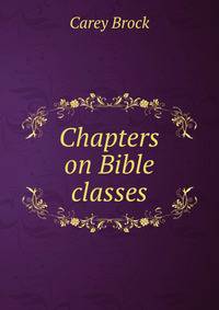 Chapters on Bible classes