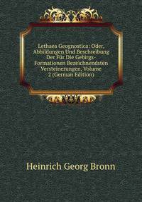 Lethaea Geognostica: Oder, Abbildungen Und Beschreibung Der Fur Die Gebirgs-Formationen Bezeichnendsten Versteinerungen, Volume 2 (German Edition)